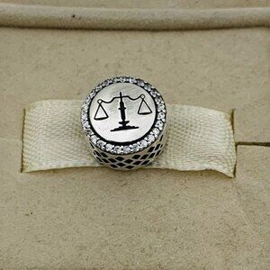 🔥🔥Pandora Scales of Justice Charm Judge Lawyer Attorney Law Student School